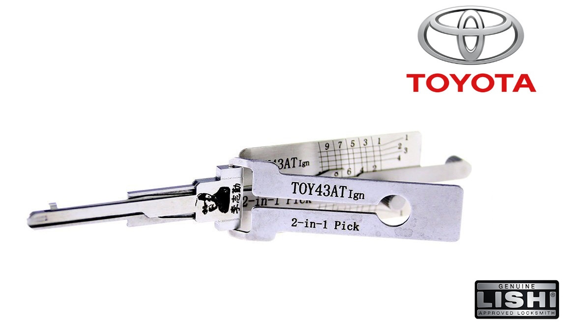 Ganzua Lishi TOY43AT+IGN 10 Cortes